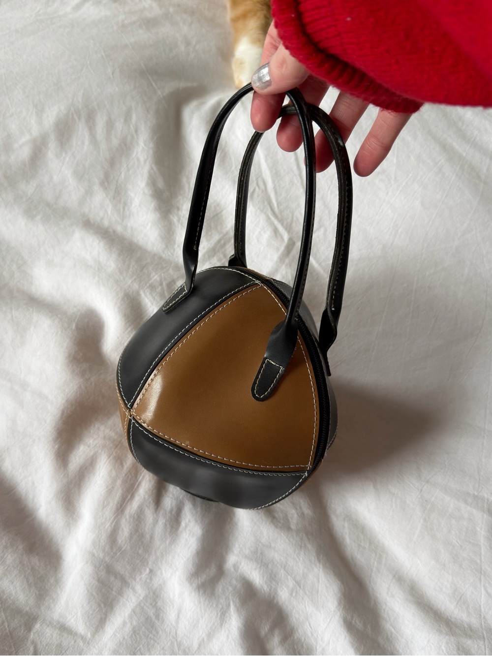 Black & Tan Women's Mini Handbag